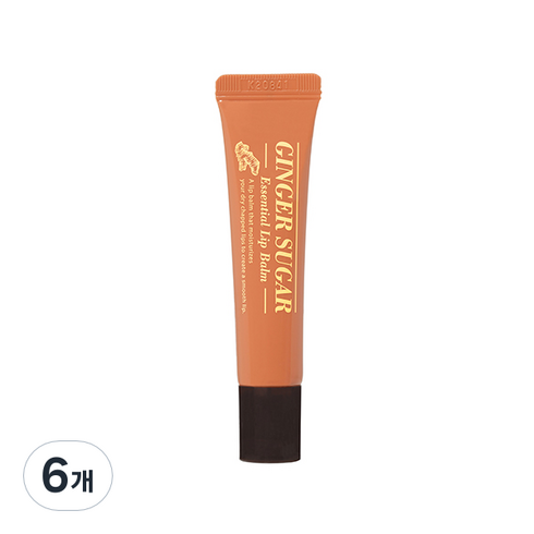 에뛰드 진저슈가 에센셜 립밤, 15ml, 6개