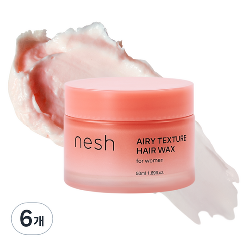 네쉬 에어리 텍스처 헤어 왁스, 50ml, 6개