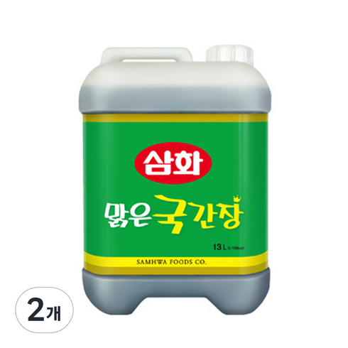 삼화국간장 - 삼화 맑은국간장, 13L, 2개