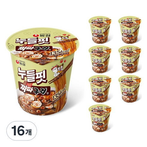 누들핏짜파구리 - 누들핏 짜파구리맛 41.5g, 16개