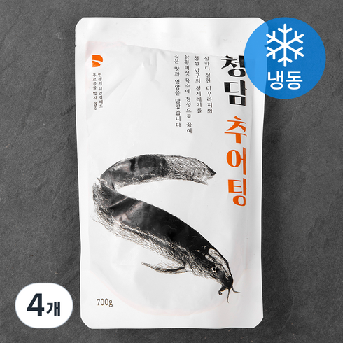 지유네추어탕 - 청담동 추어탕 (냉동), 700g, 4개