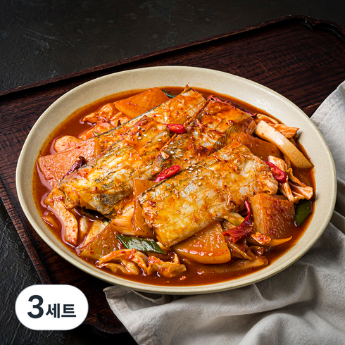 바다자리 국산 갈치조림(2인분), 250g, 3세트