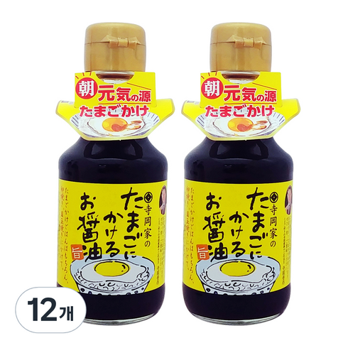 타마고간장 - 테라오카 계란에 뿌리는 간장 소스, 150ml, 12개