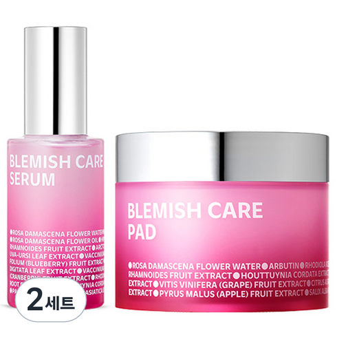 아이소이 블레미쉬 케어 업 잡티세럼 35ml + 잡티패드 60p 세트, 2세트