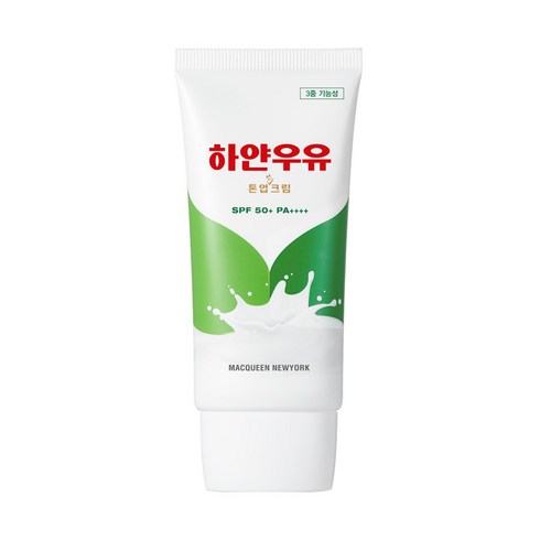 맥퀸뉴욕 하얀우유 톤업크림 SPF50+ PA++++, 1개, 50ml