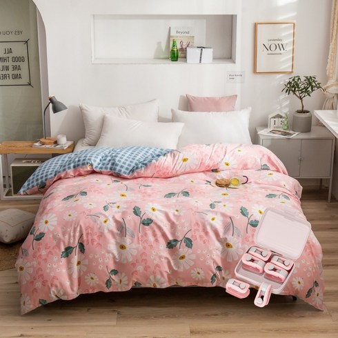 프리미엄 이불커버 + 고정클립 6p B23, 타입23