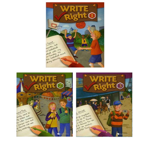 WRITE RIGHT 1 + 2 + 3 세트 전 3권, BUILD&GROW