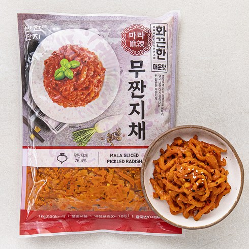 반찬단지 마라 무짠지채, 1kg, 1개