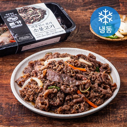 백종원밀키트 - 백종원의 본가 소불고기 (냉동), 250g, 1개