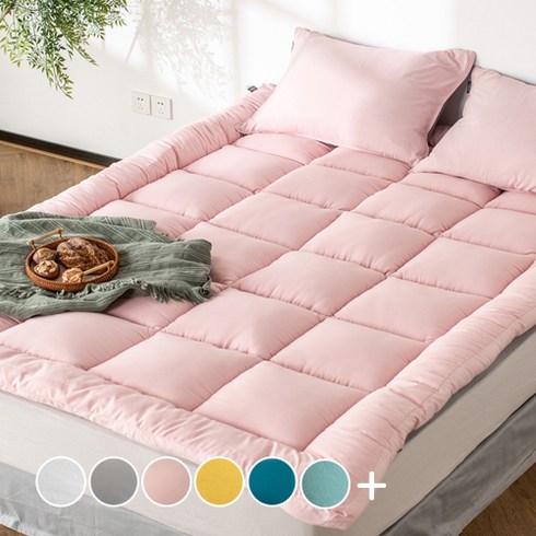 블레딕홈 꿈의다운 얼터너티브 워싱 토퍼, 핑크