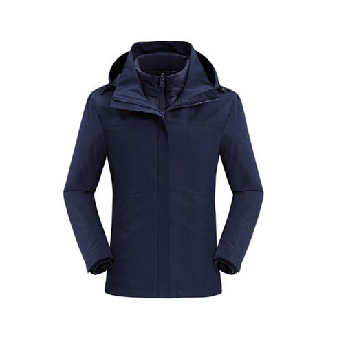 2023년 가성비 최고 여성등산자켓 - 리온 여성용 두꺼운 코튼 라이너 분리형 등산복 바람막이 JJ159