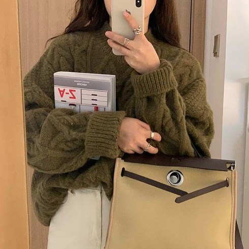 꽈배기니트 TOP01