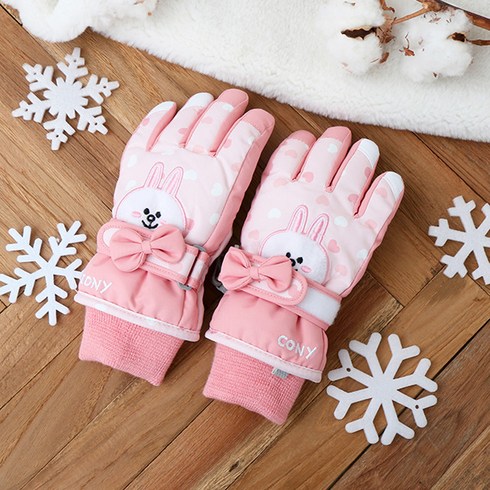 2023년 가성비 최고 헤스트라 어린이 아동스키장갑 - 라인프렌즈 아동용 굿나잇 스키장갑 50003