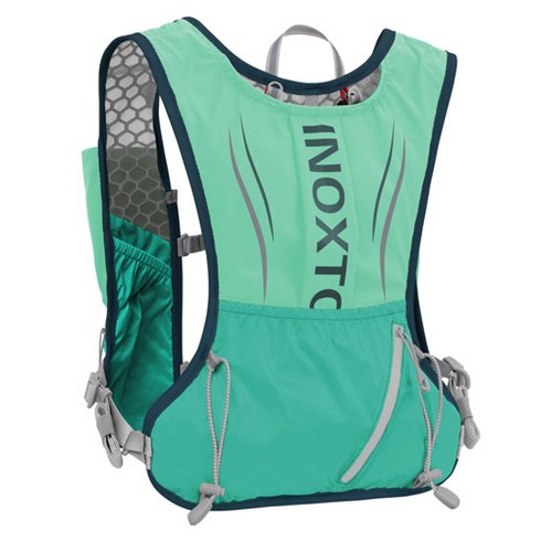 살로몬시트렉백 - 경량 마라톤 하이킹 조깅 등산 트레일런닝 조끼 가방, 민트