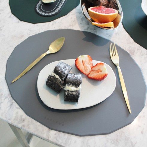 2023년 가성비 최고 리파인드 - 톤인톤 실리콘 매트, 딥그레이, 42 x 33 x 0.2 cm