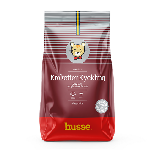 후새 어덜트용 고양이 크로케터 치킨 건식사료, 닭, 2kg, 1개