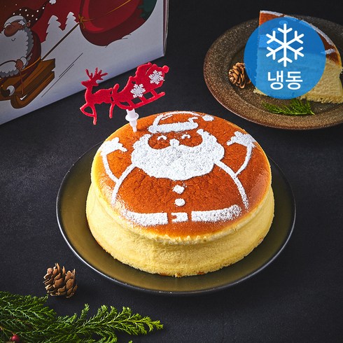 크리스마스 수플레 치즈 케이크 (냉동), 250g, 1개