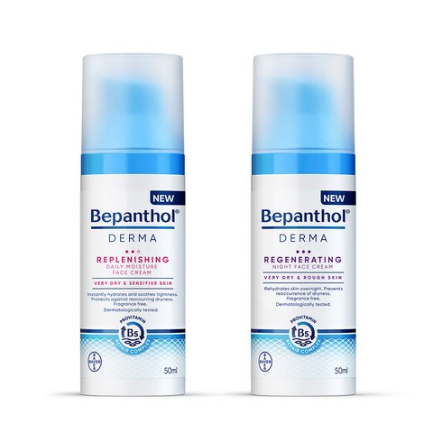 비판톨 더마 데일리 크림 50ml + 나이트 크림 50ml, 1세트
