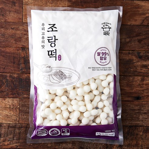 떡새로이 - 쿡탁 조랑떡, 1kg, 1개