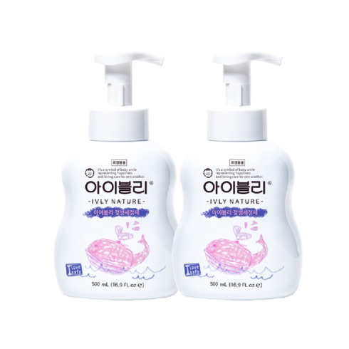 아이블리네이처 - 아이블리네이처 유아용 젖병세정제, 500ml, 2개