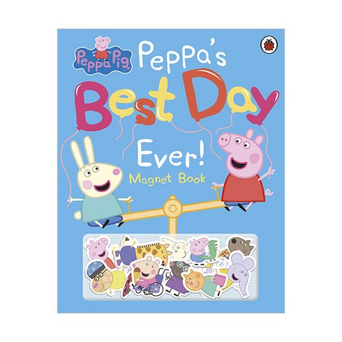 Peppa’s Best Day Ever! Magnet Book, LADYBIRD BOOKS