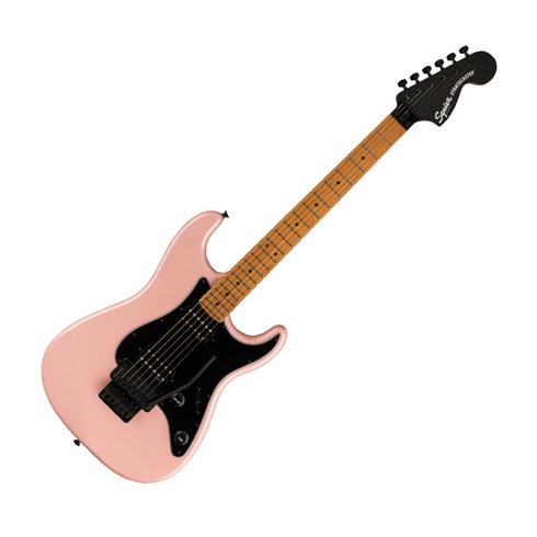 2023년 가성비 최고 스콰이어 - 스콰이어 Contemporary Stratocaster HH FR RMN BPG 일렉기타, 037-0240-533, SHELL PINK PEARL