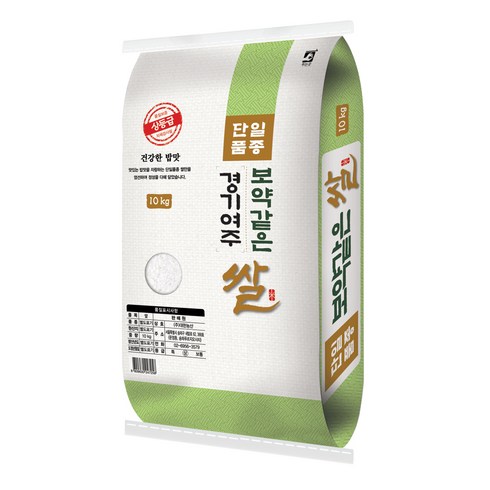 대한농산 보약같은 경기여주쌀, 1개, 10kg(상등급)