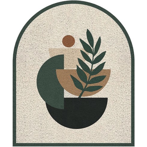 북유럽 현관 코일매트 커팅가능 세로, 09 청야타