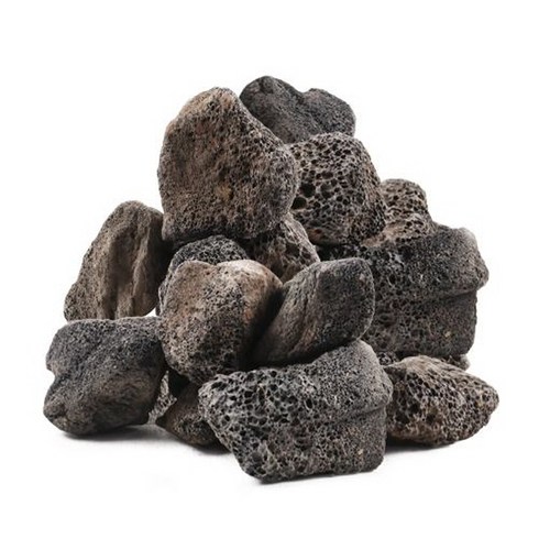 미미네스톤 아쿠아 수석 5kg, 화산석블랙, 1개