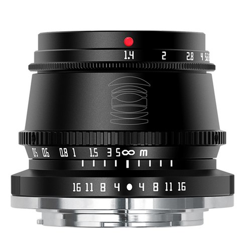 카메라렌즈 - TTArtisan 35mm F1.4 APS-C 소니 E 마운트 카메라 렌즈 블랙