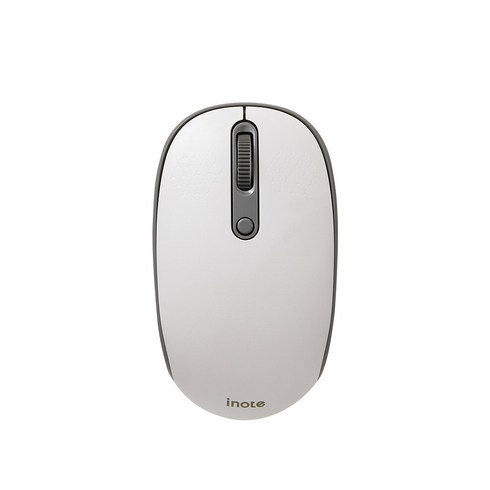 아이노트 멀티 커넥트 블루투스 5.0 무선 마우스, 화이트, M208RB