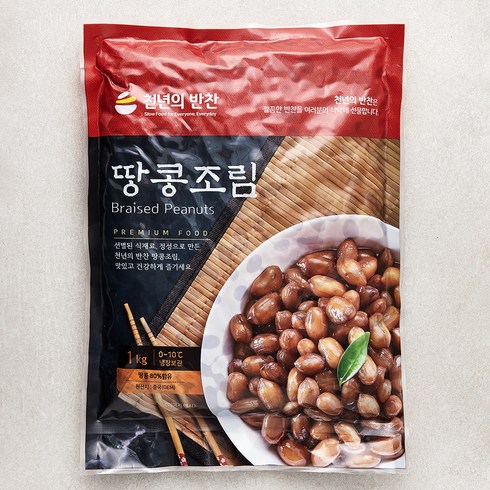 천년의반찬 - 천년의반찬 땅콩조림, 1kg, 1개