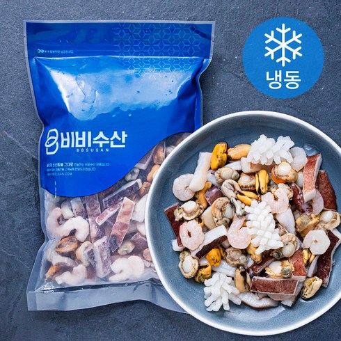 팔보채5세트(해물모듬소스총2.85kg - 비비수산 깔끔하고 간편한 해물모둠 (냉동), 1개, 600g