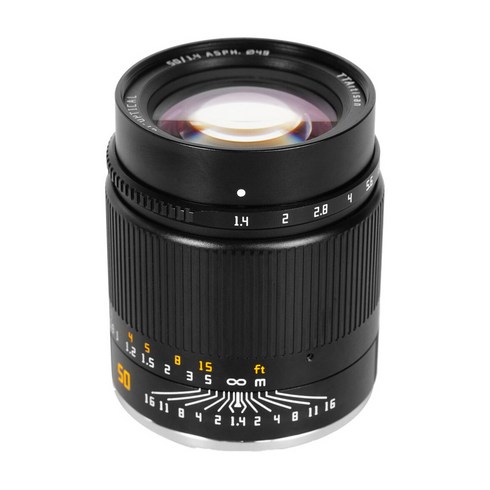 티티아티산 소니 E 마운트 풀프레임 ASPH 렌즈 50mm F1.4 블랙