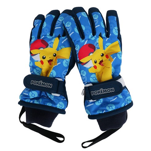 2023년 가성비 최고 유아보드장갑 - 포켓몬스터 남아용 스노우 스키장갑