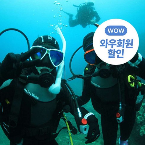 제주펀다이빙 - [제주] 어드밴스 다이버 코스 (PADI 중급 자격증)