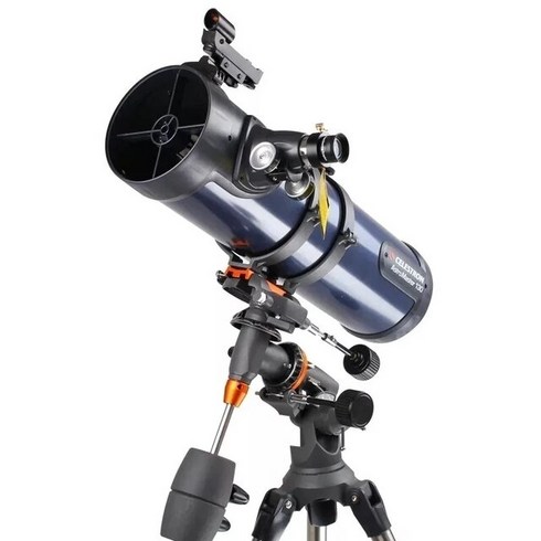 포터블적도의 CELESTRON AstroMaster 130EQ 뉴턴 반사 전문 천문 망원경 CG-3 적도 삼각대 깊은 공간 문 스, only Telescope, 한개옵션0