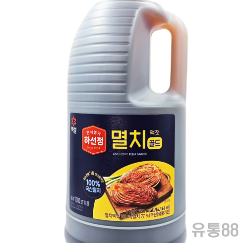 하선정 멸치액젓 골드, 5kg, 1개