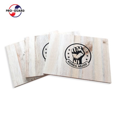 격파용 나무송판 아동용(6mm)70장TAEKWONDO WOODEN BOARD, 연한 우드