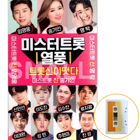 카세트테이프음반 - [신뮤직] 카세트테이프 오리지날 미스터 트롯 열풍