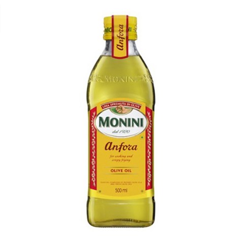 모니니 안포라 퓨어 올리브 오일, 500ml, 3개