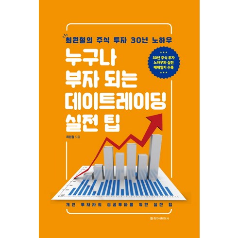누구나 부자 되는 데이트레이딩 실전 팁:최원철의 주식 투자 30년 노하우 / 개인 투자자의 성공투자를 위한 실천 팁, 청아출판사
