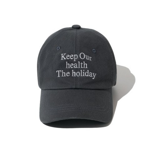 MILLO 밀로 밀로 홀리데이 시그니처 볼 캡 차콜 Holiday Signature Ball Cap Charcoal