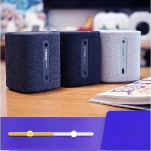 Yamaha WS-B1A/X1A 편리한 Bluetooth 미니 오디오 고품질 서브우퍼 아웃도어, WS-X1A(클래식 블랙)