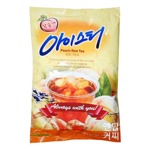 대호 복숭아 아이스티 (분말), 12봉, 1봉, 1kg