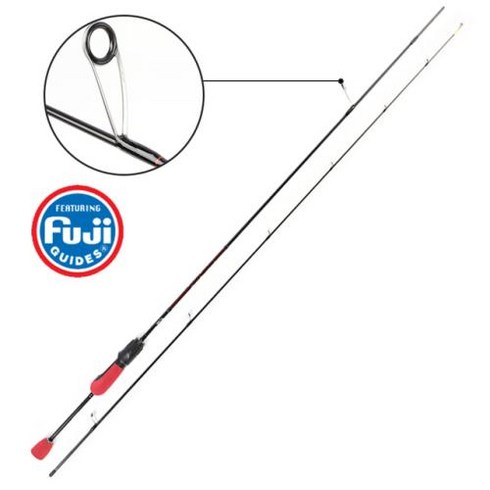 볼악 - 볼악 MIFINE OUTRANGE UL 초경량 스피닝 낚싯대 루어 탄소 섬유 후지RA 링 송어 낚싯대용 할로우 팁 055G 30T, 3) 904FUJI O Ring  1.98M 0.55G