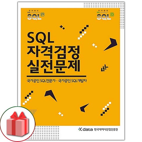 선물+SQL 자격검정 실전문제 도서 책