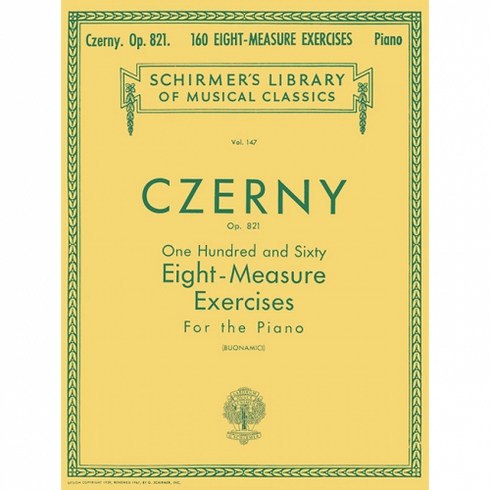 theselfishgene - Czerny - 160 Eight-Measure Exercises Op. 821 체르니 160 연습곡 Schirmer 셔머