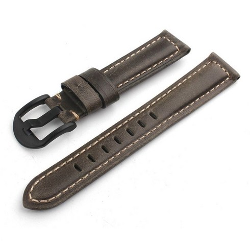 빈티지 끈 YLZ1LBK-18mm 띠에 가죽 손목시계 스트랩 밴드
