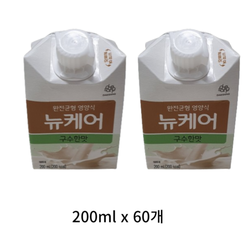 뉴케어 구수한맛 밸런스업 144팩 - 대상웰라이프 뉴케어 구수한맛, 12L, 3개